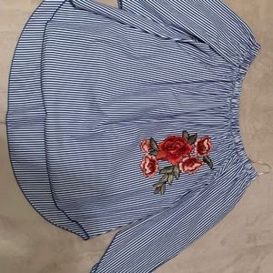 long off the shoulders